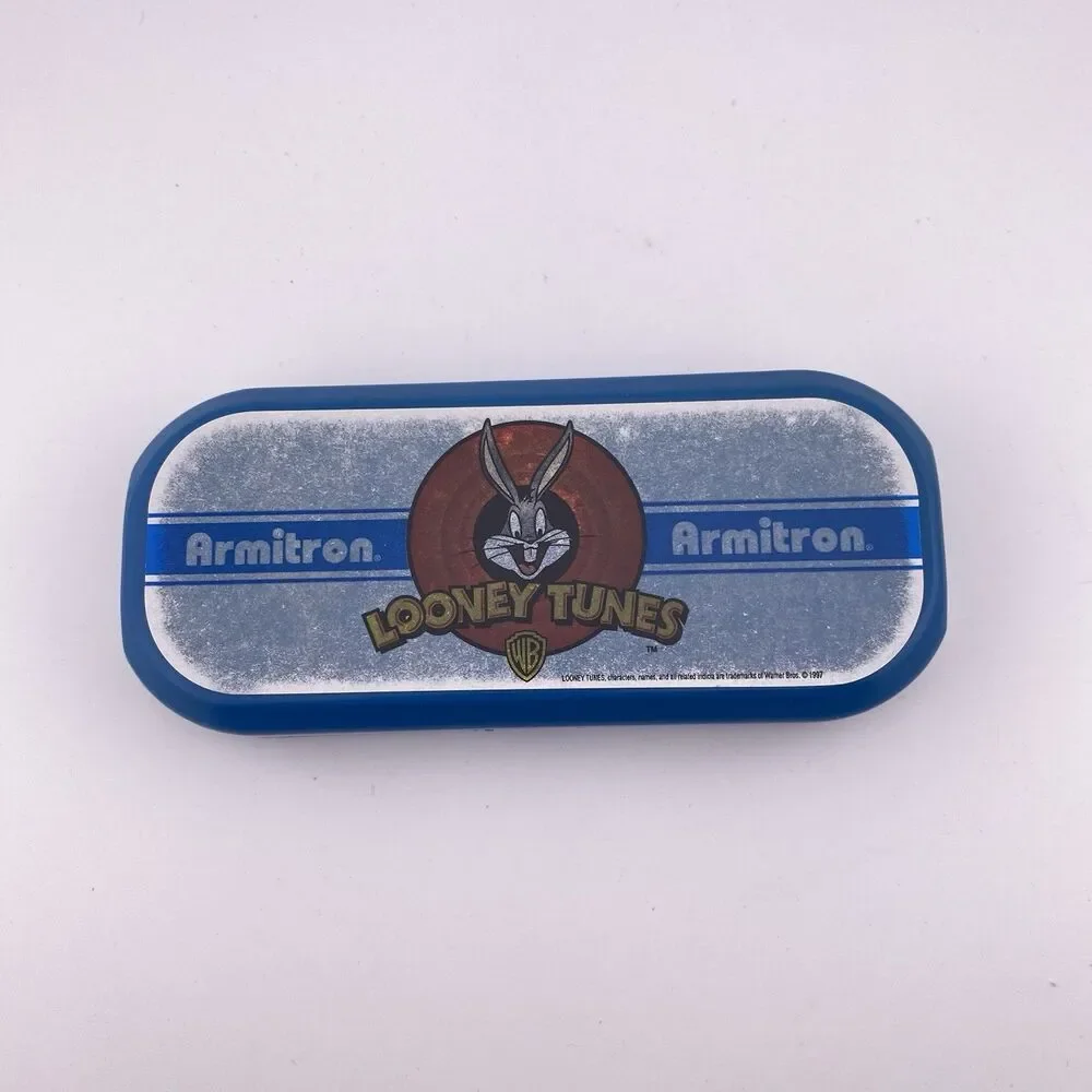 Blue Plastic Looney Tunes Armitron Watch Case - Case only, no watch included